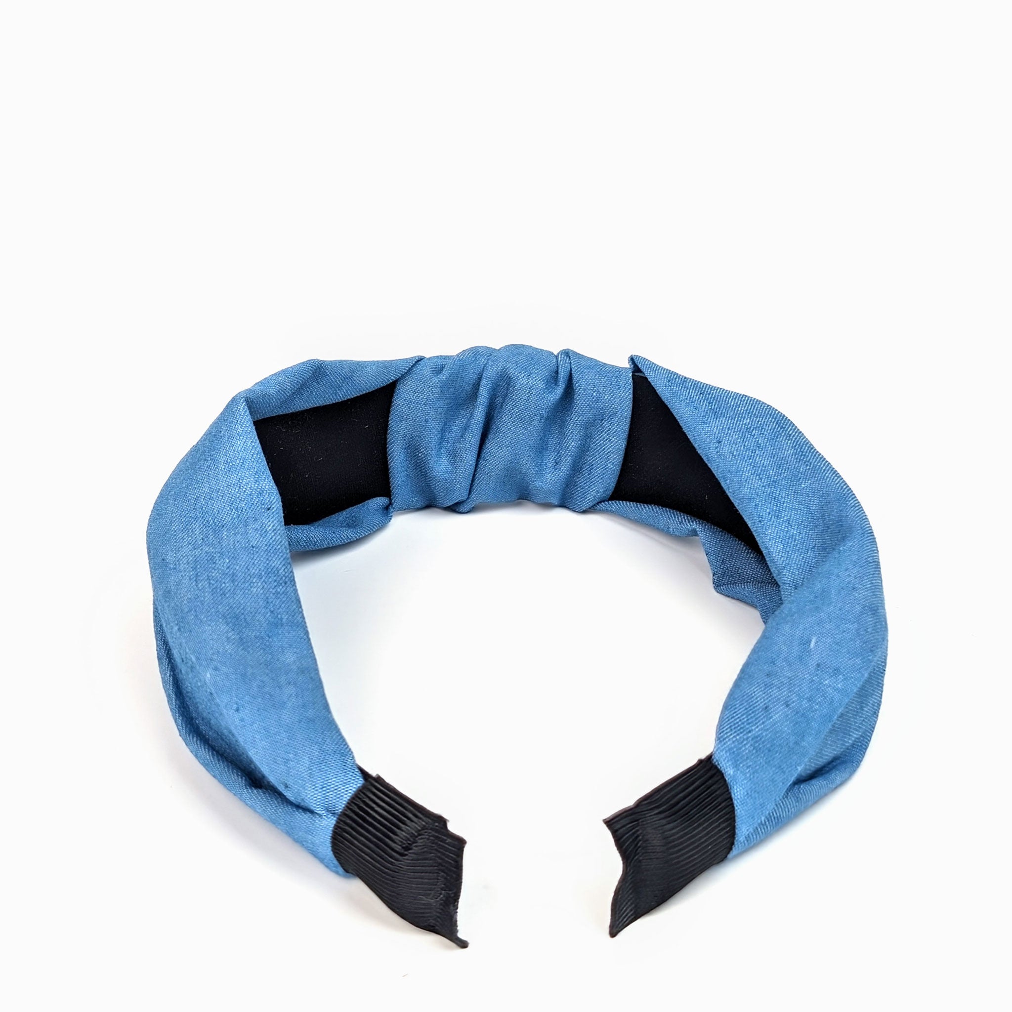 Wave Denim Headband - Nautical Knot, Beachwear Chic