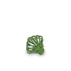 Hair Claw Clips - Clam Shell Green Wholesale