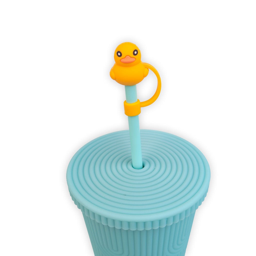 Sunny Duckling Silicone Straw Cover 7mm Wholesale