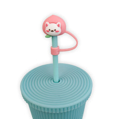 Japanese Cat Silicone Straw Covers Drinkware Accessories 7mm Wholesale