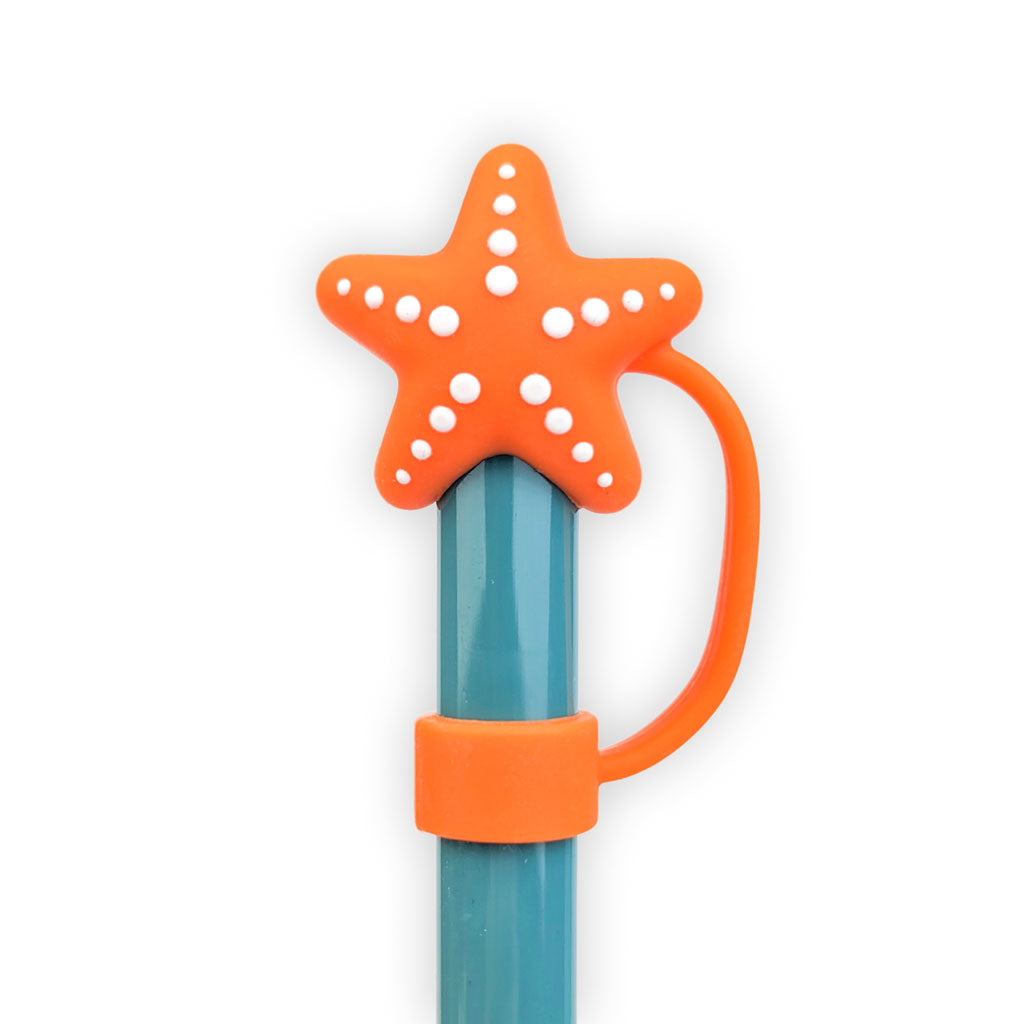 Seaside Starfish Silicone Stanley Straw Cover 10mm Wholesale