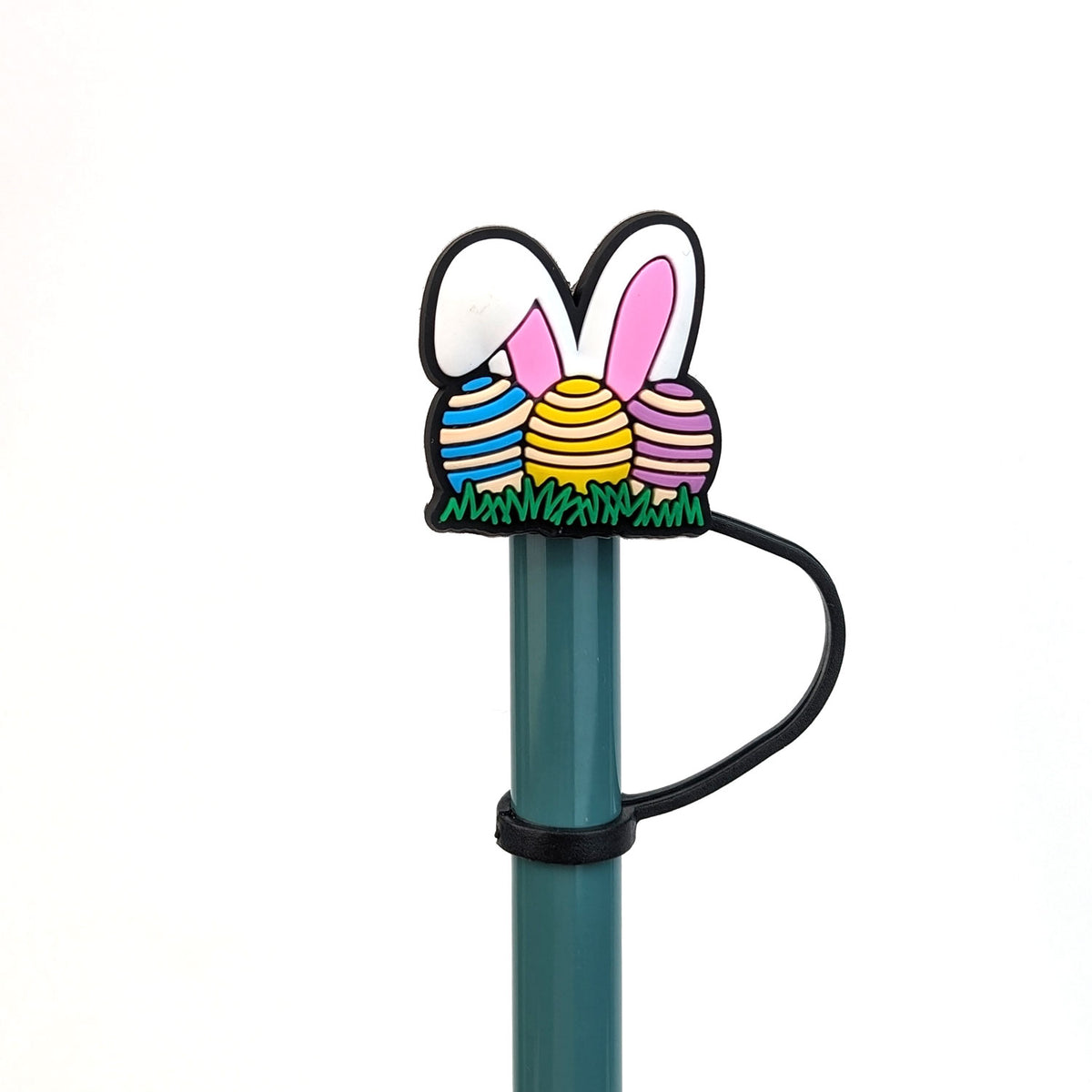 Easter Egg Hunt Silicone Straw Cover Wholesale