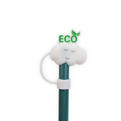 Eco Cloud Silicone Straw Cover - Tumbler Straw Accessory 10mm Wholesale