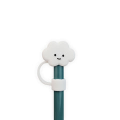 Happy Cloud Silicone Straw Cover  Stanley Tumbler Accessory 10mm Wholesale
